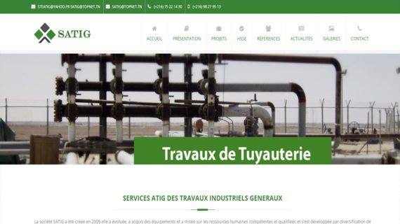 creation site web tunisie