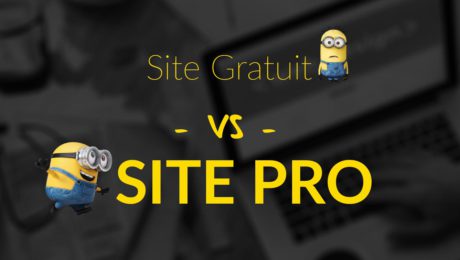 site-gratuit-vs-site-professionnel site gratuit vs site pro