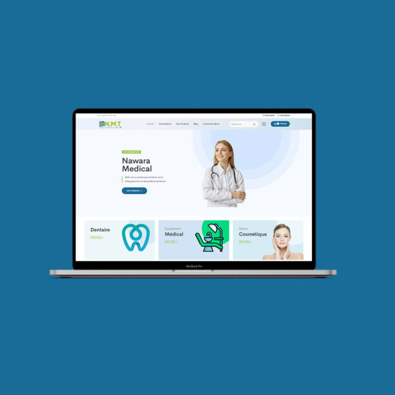 "CRÉATION CRÉATION SITE E-COMMERCE – Nawara Medical