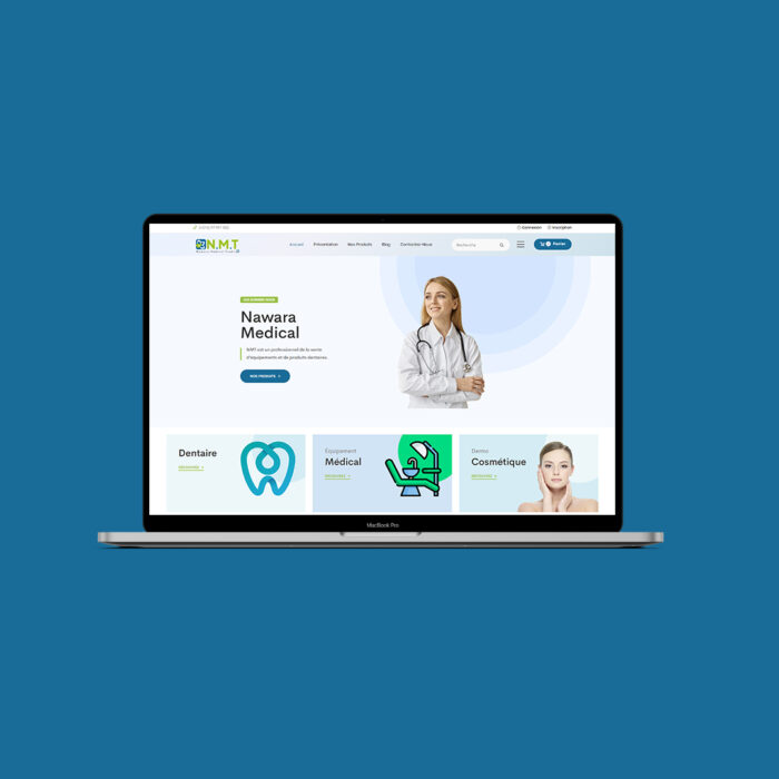 CRÉATION SITE E-COMMERCE – Nawara Medical CRÉATION SITE E-COMMERCE – Nawara Medical